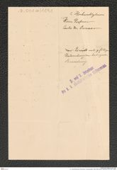 k.k. naturhistorisches Hofmuseum, Intendanzakten 1885-1896 (Hauer), Aktenzahl Z.501/1891, Seite 4